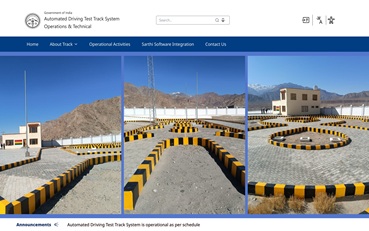 Automated driving test track system