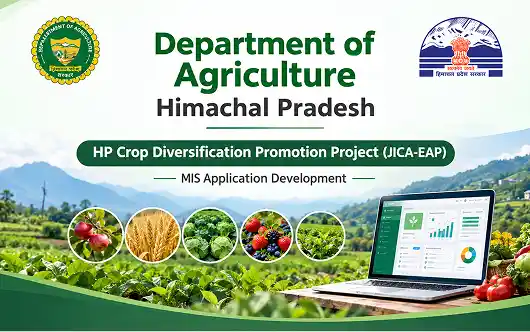 Himachal Crop Diversification Project (HPCDP) – MIS Application Development